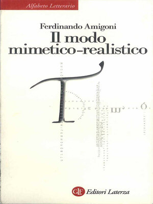 cover image of Il modo mimetico-realistico